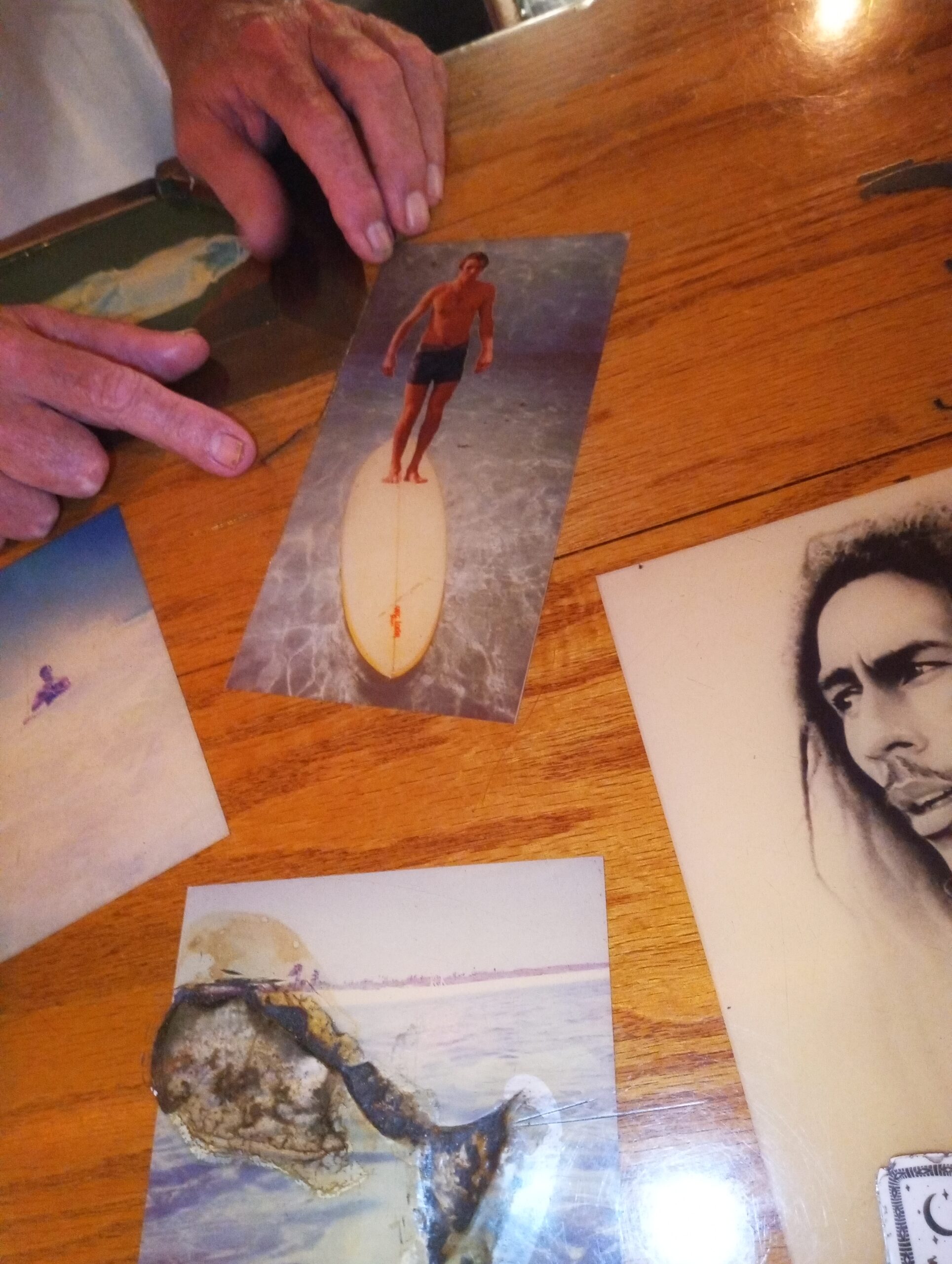 Danny, the photo in the bar that produced a "tingle" when touched